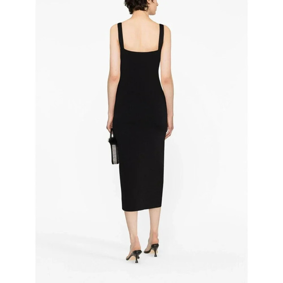 Roland Mouret Knit Midi Dress in Black XSmall New Womens Bodycon - Picture 12 of 15